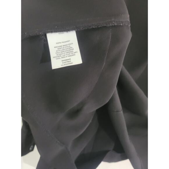 Chelsea28 Women's Long Sleeve Blouse Black size S - Picture 4 of 6